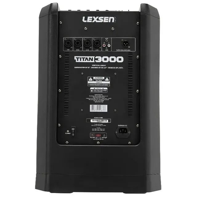 KIT COM 2 CAIXAS VERTICAIS ARRAY TITAN 3000 12" PROFISSIONAL - Foto 3