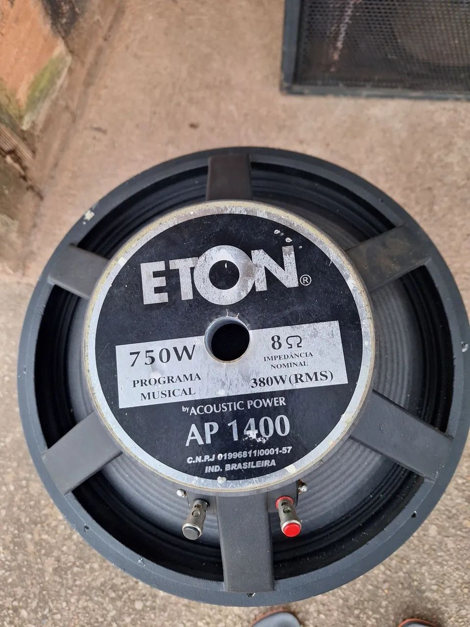 Par de falantes de 15 polegadas  - Foto 3