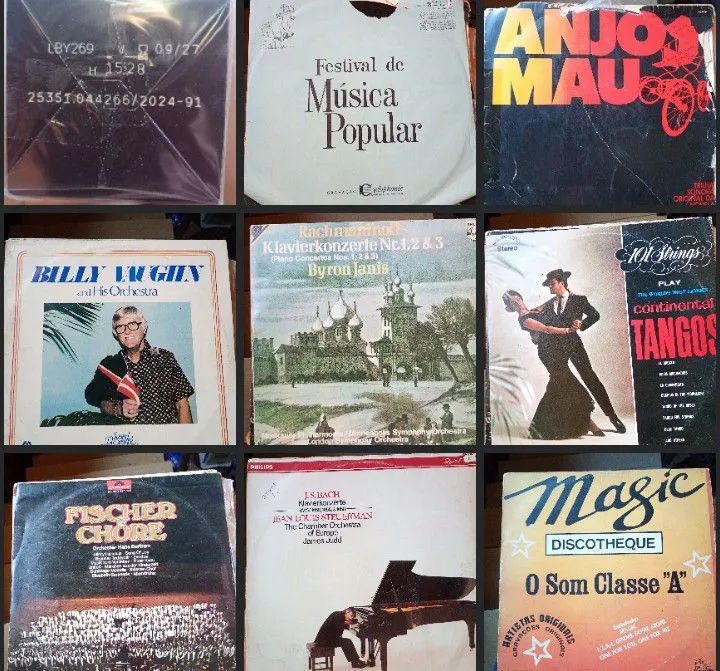  Discos de vinil .para colecionador 