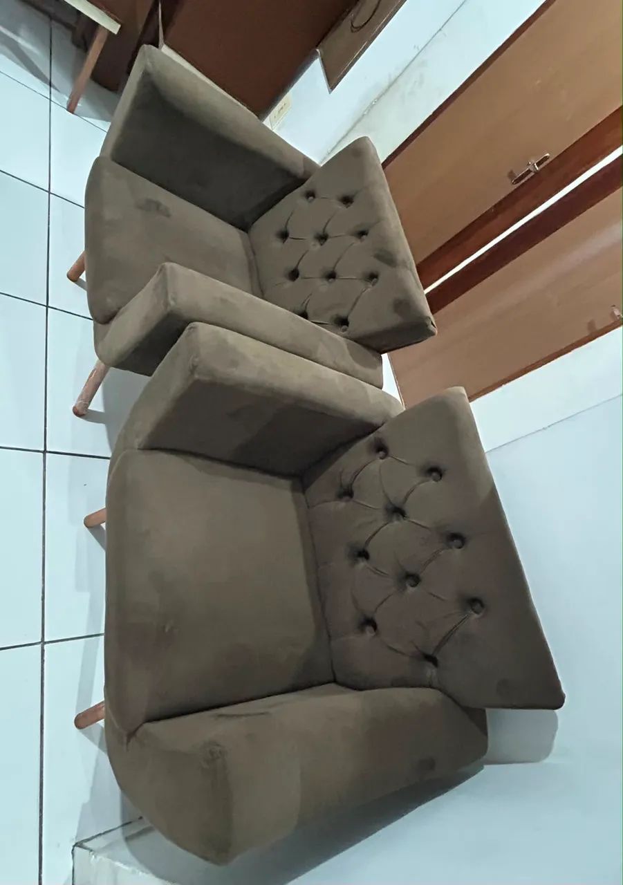 Vendo duas poltronas super novas - Foto 5