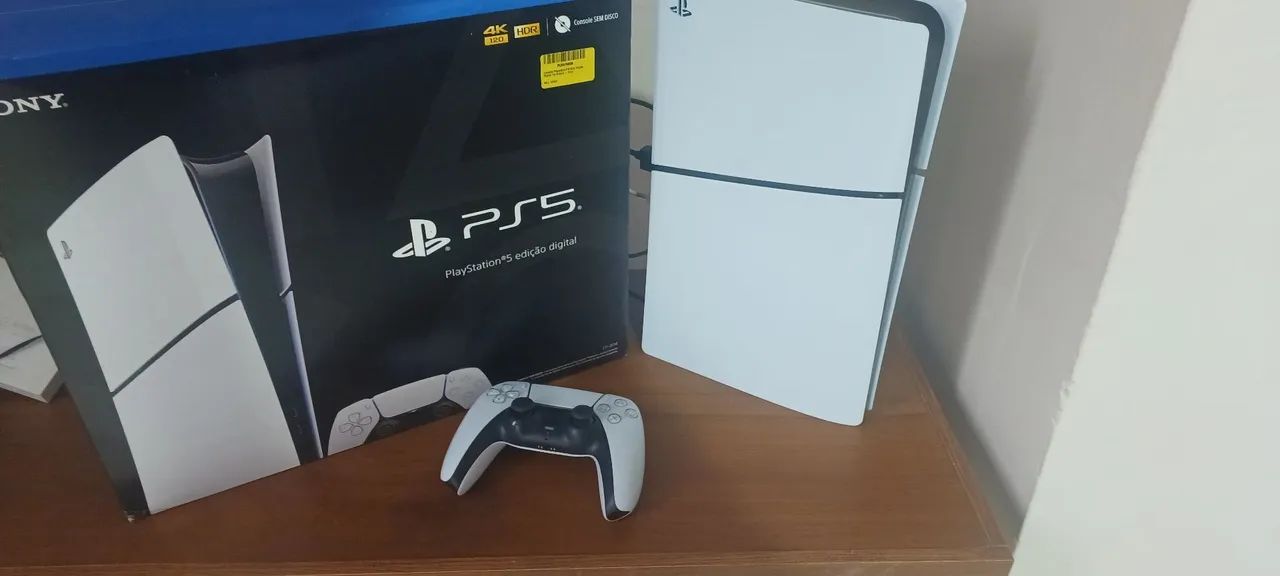 Ps5 slim 1tb mídia digital 