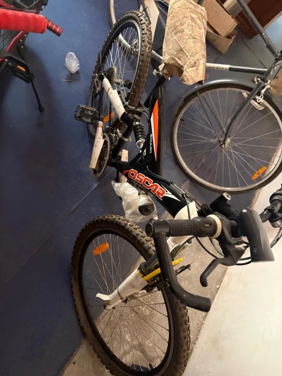 Bicicleta preta 
