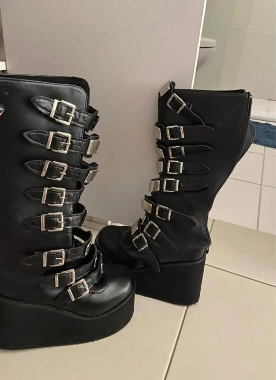 Bota Gótica Demonia - Foto 3