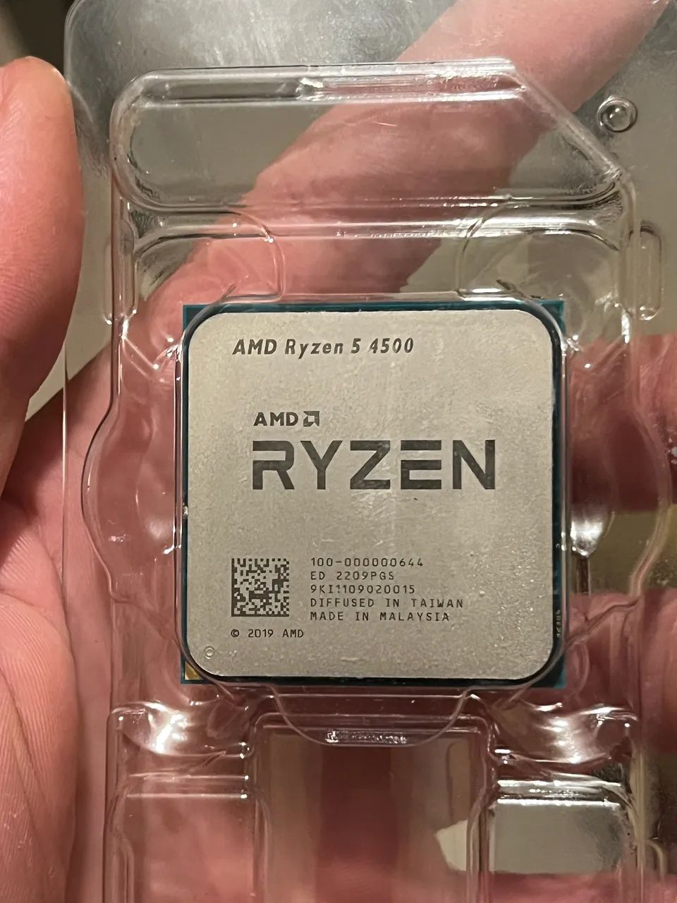 Ryzen 5 4500 - AM4 - 6 núcleos / 12 threads