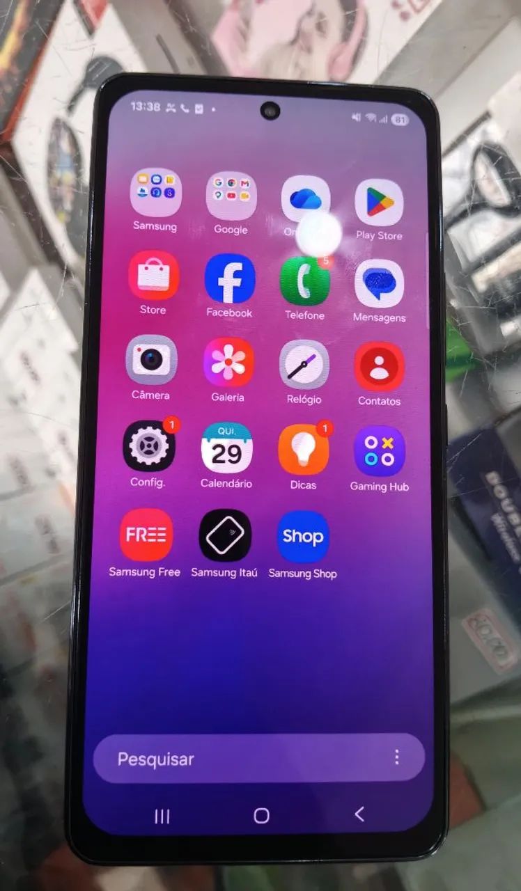 A53 5G 128gb 8gb ram com NFC 