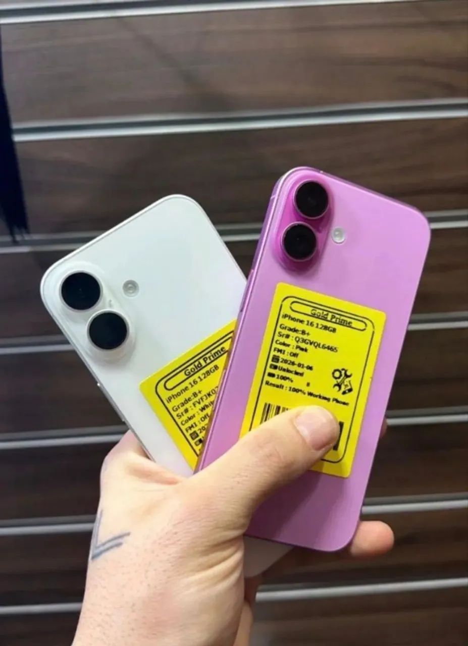 IPHONE 16 - 128 GB SEMI NOVO ROSA COM GARANTIA - Foto 3