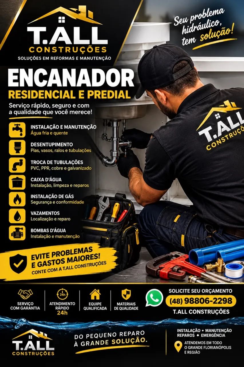 Encanador-Eletricista-Pedreiro 