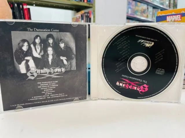 CD - SYMPHONY X - THE DAMNATION GAME - OBRA PRIMA  - Foto 2