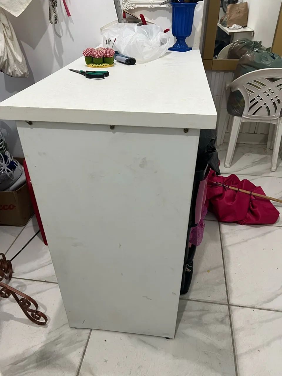 Mesa de corte de costura forte potente 