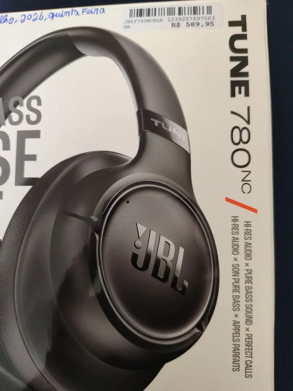 Fone de ouvido JBL TUNE 780 NC - Foto 3