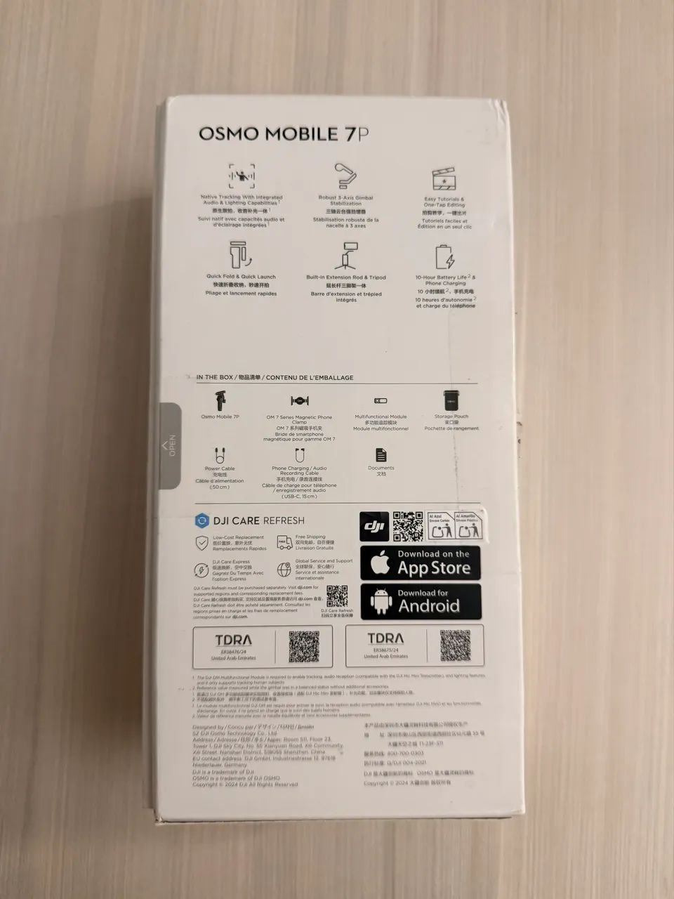 Suporte Celular Estabilizador Gimbal DJI Osmo Mobile 7  - Foto 2