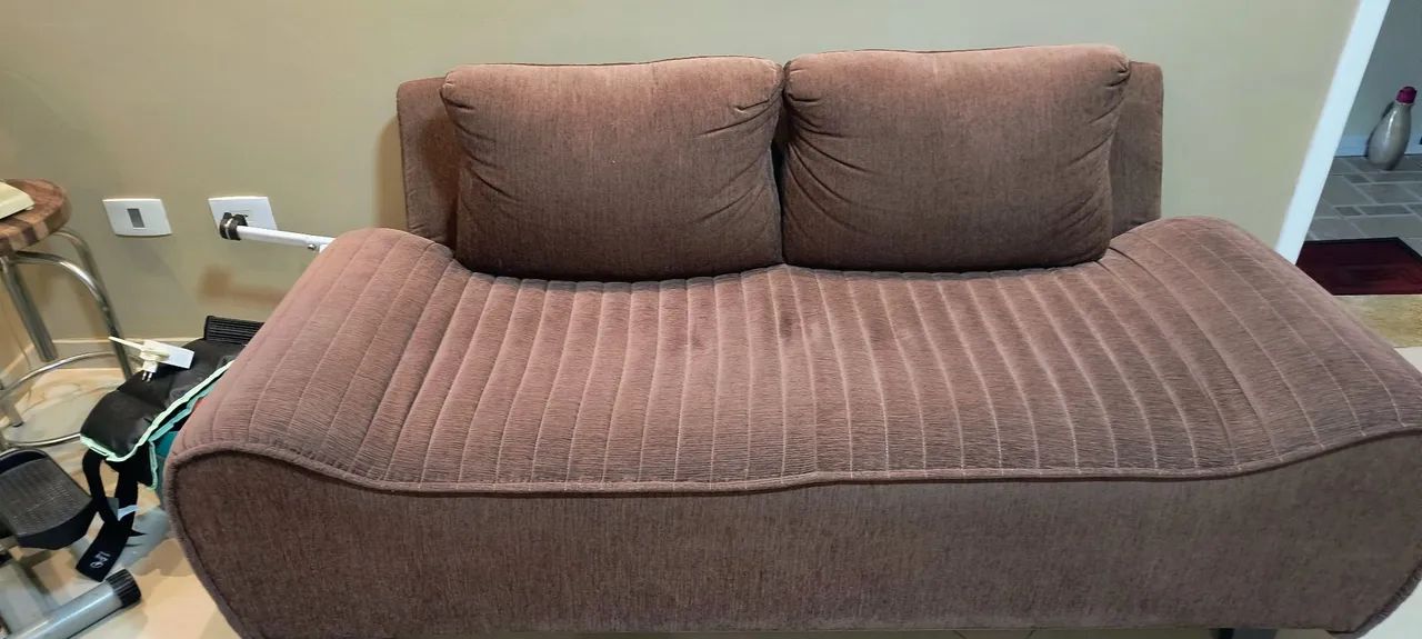 Sofá de dois e três lugares em excelente estado - design moderno - Foto 3
