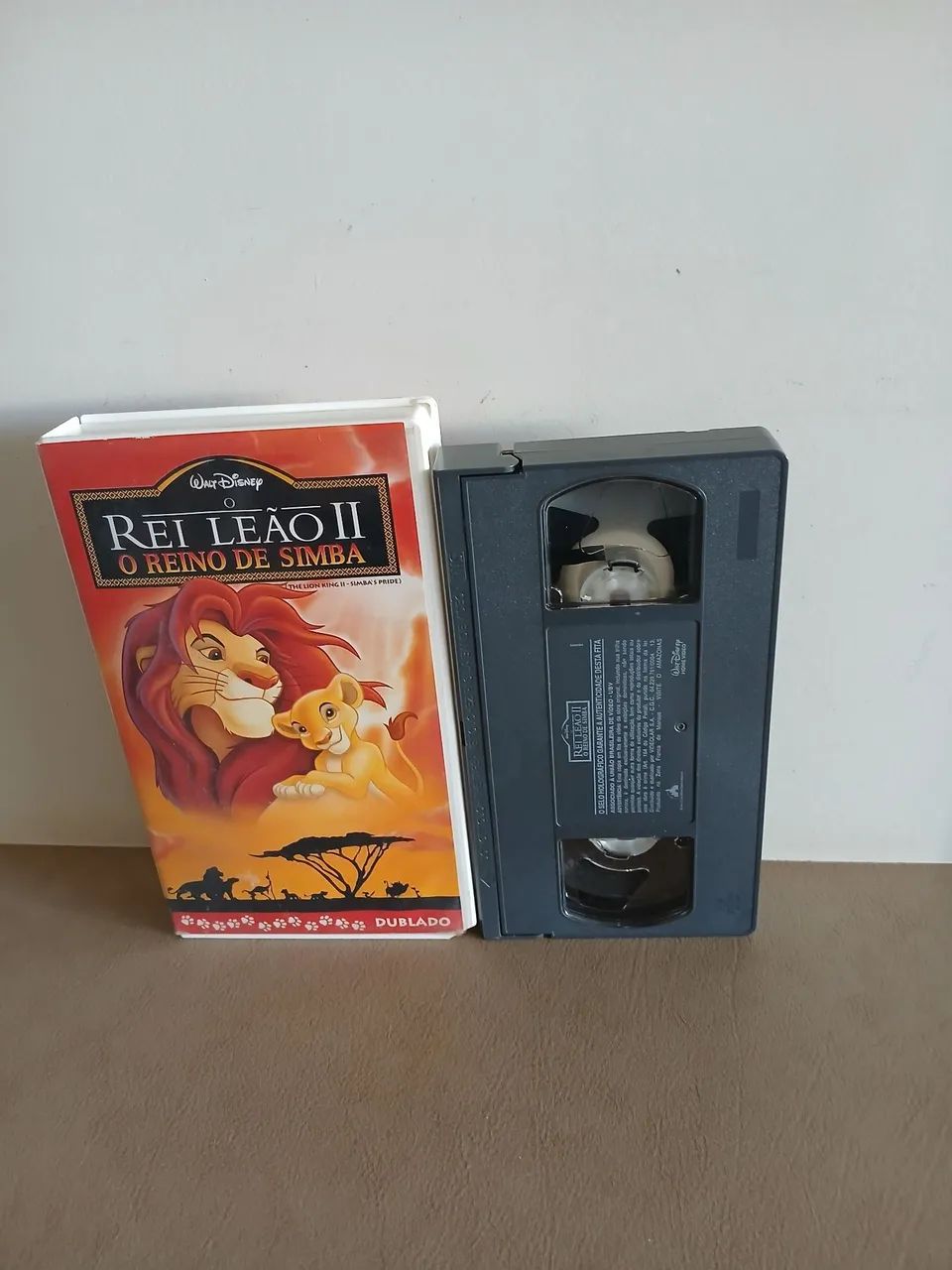Fitas Vhs O Rei Leão 1 e 2 - Clássico Disney  - Dublados - Foto 5