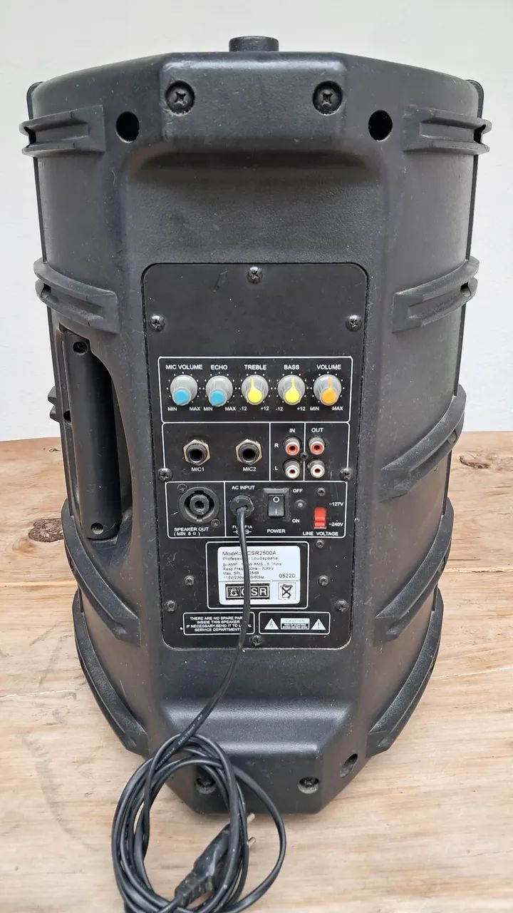 Caixa de som amplificada CSR 100W - Foto 4