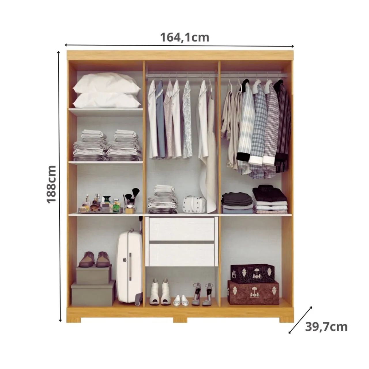 GUARDA ROUPA NOVO - Foto 2