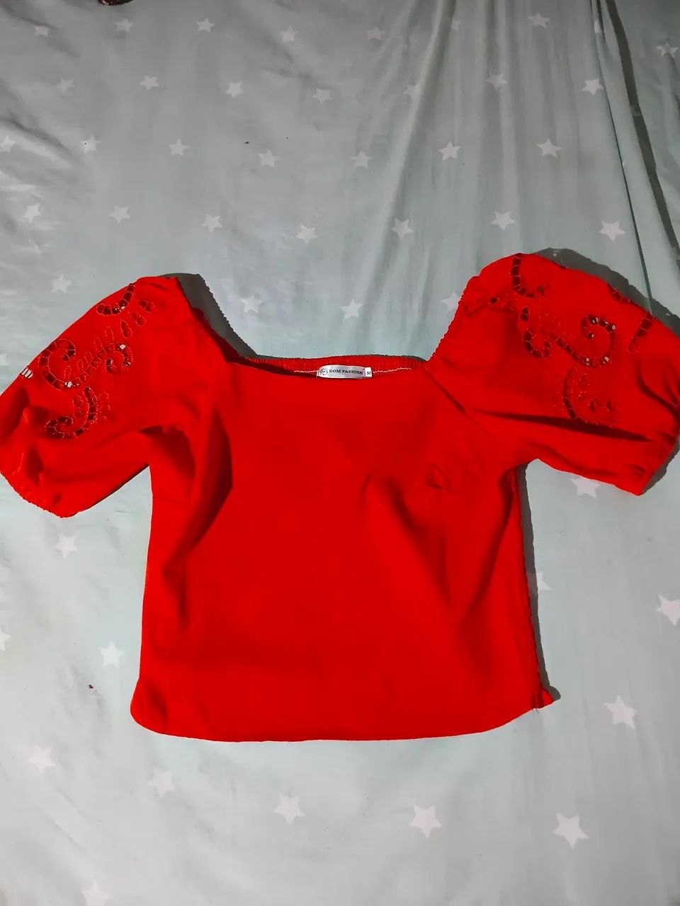Blusa estilo croped laranjada 