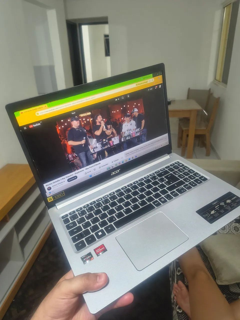 Notebook Acer Ryzen 7