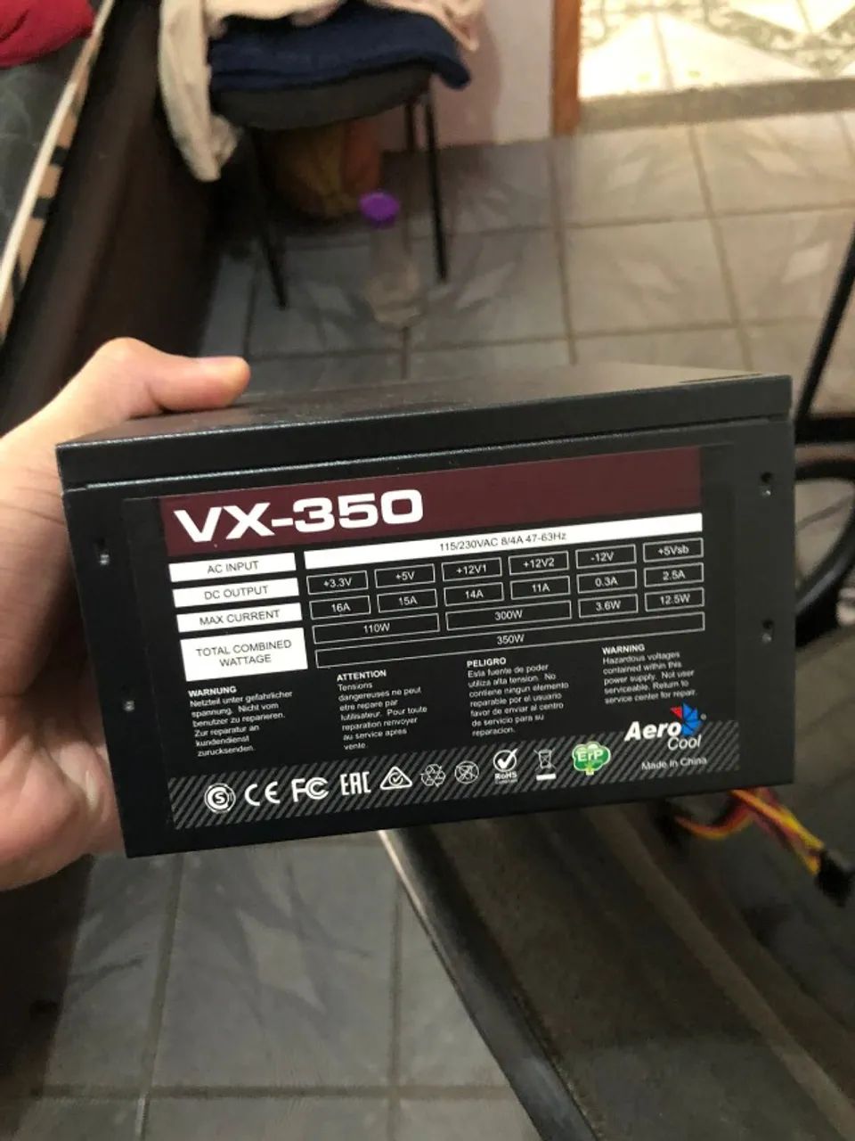 Fonte VX350