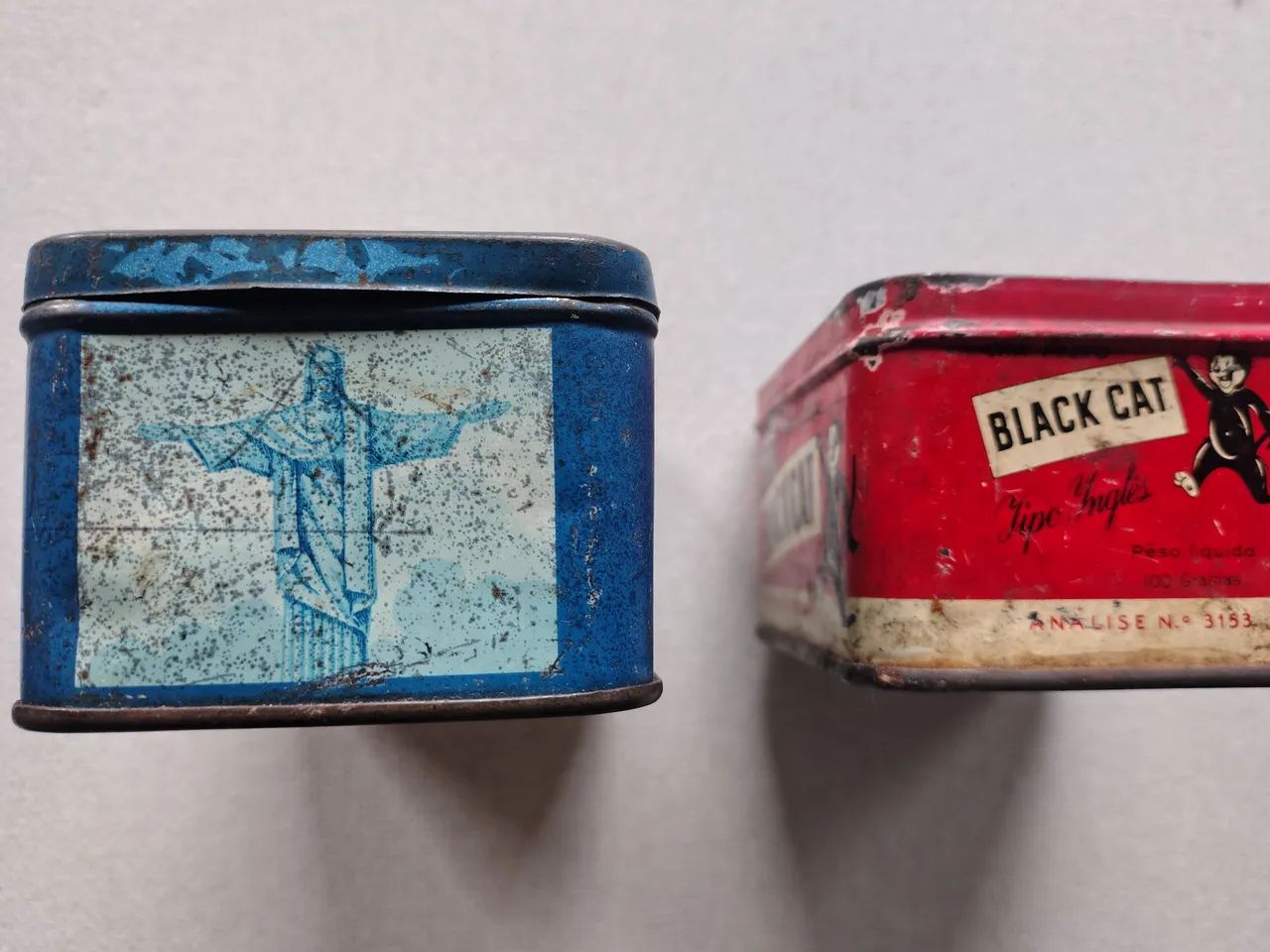 Latas antigas de chá - Foto 4