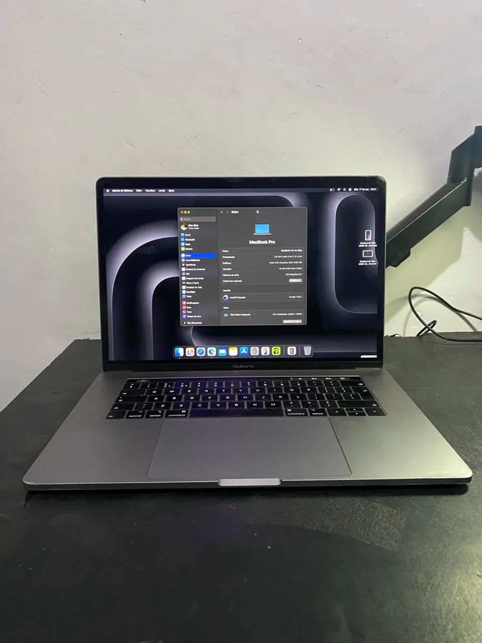 MacBook Pro 2019 i7 16 DE RAM 
