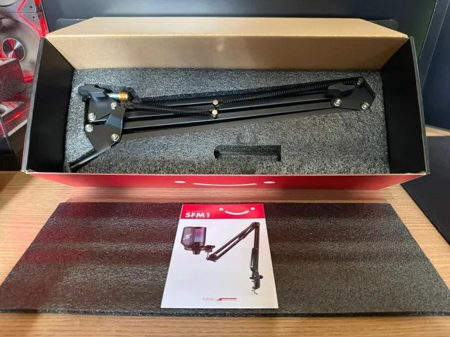 Microfone Fifine SuperFrame SFM1 + Braço Articulado (Lacrado) - Foto 6