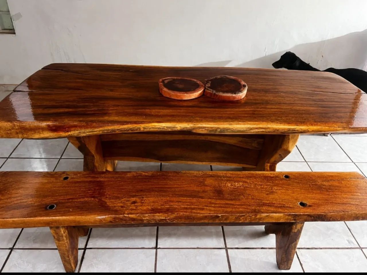 Vendo mesa 100% madeira