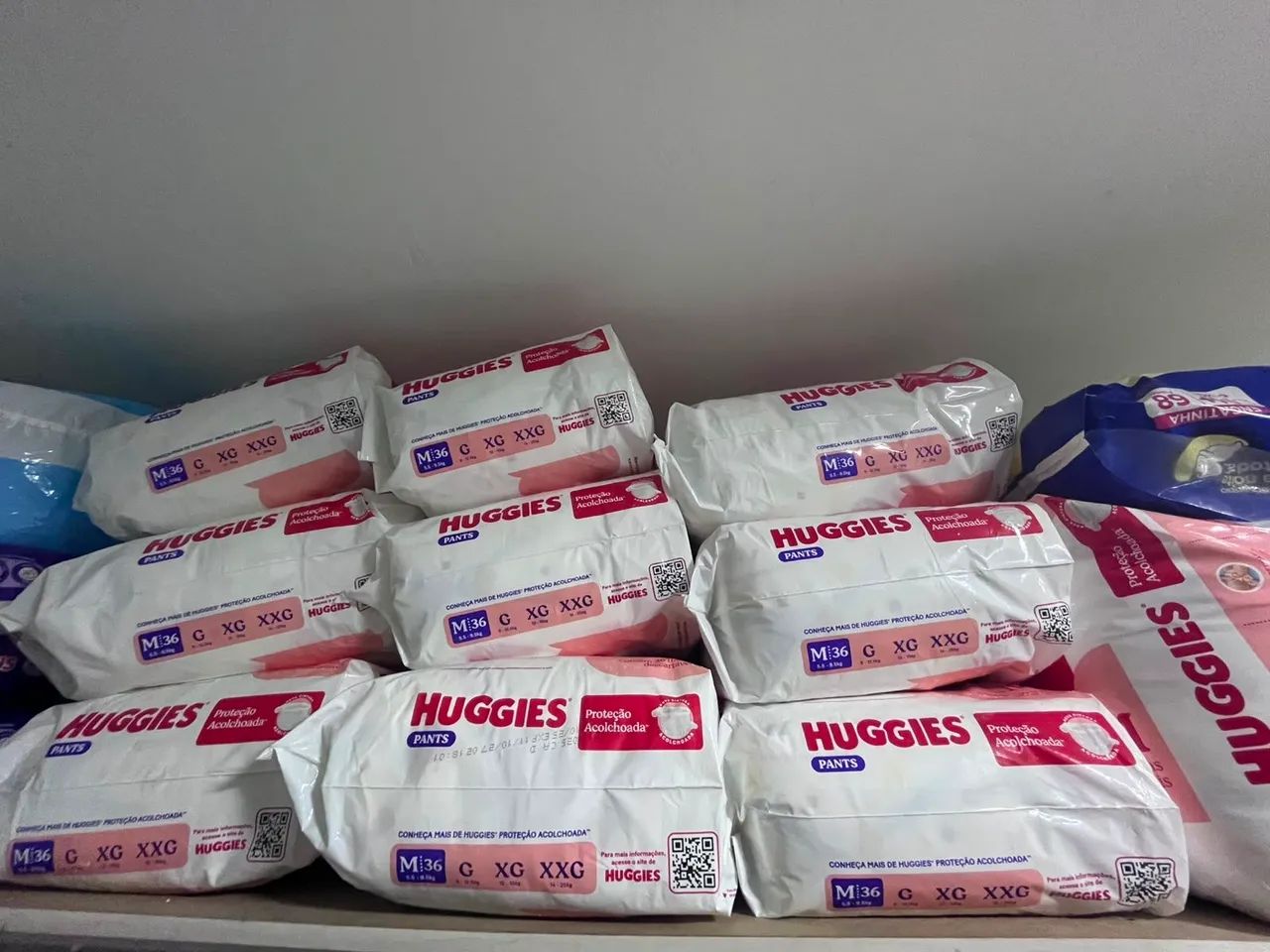 Fraldas em promoção 