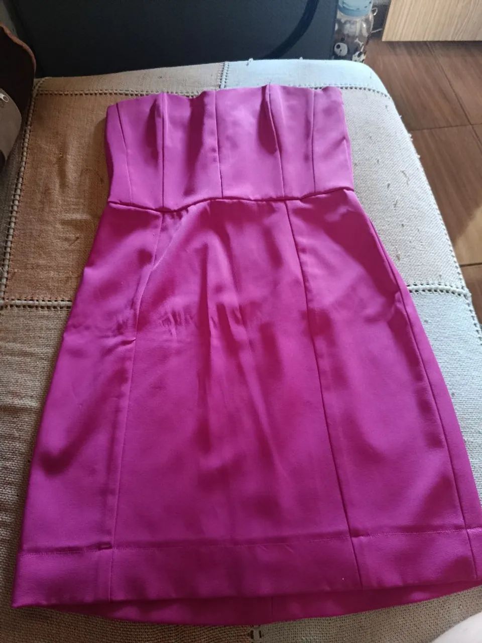vestido Fórum rosa