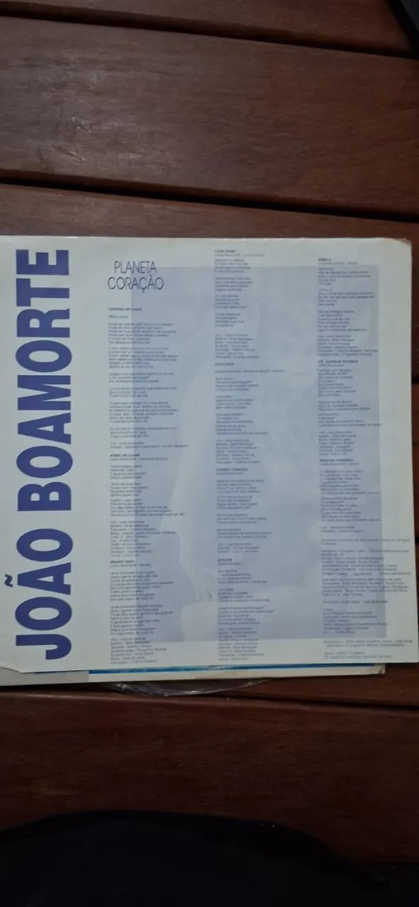lp joao boamorte planeta coraçao usado - Foto 3