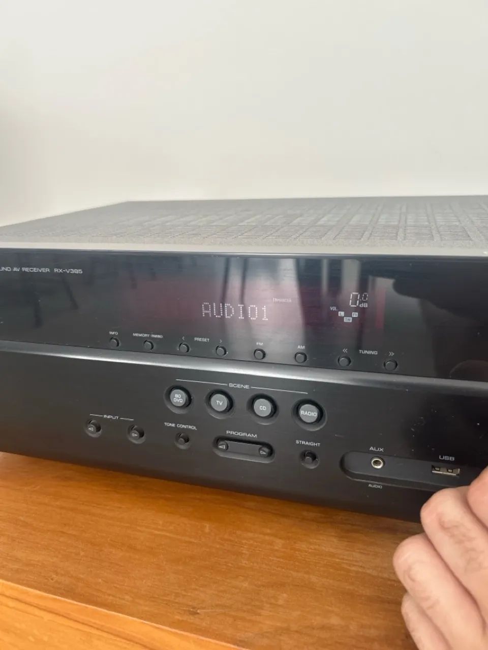 Receiver Yamaha RX-V385 5.1 Bluetooth - Foto 5