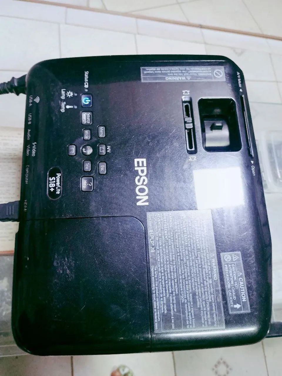 Projetor Epson S18+ - Foto 3