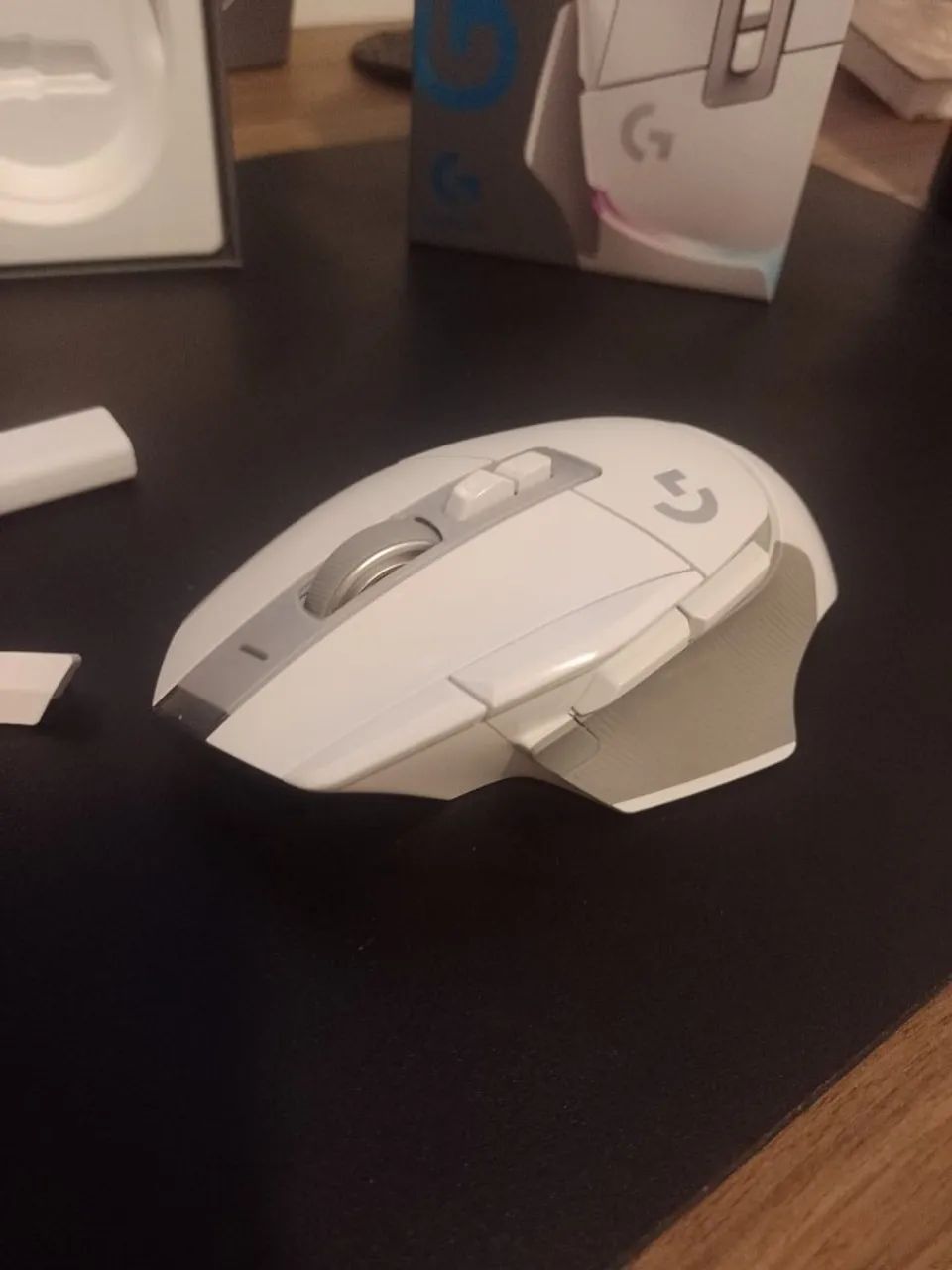 Mouse Gamer Logitech  G502 X Plus Sem Fio Branco - Foto 2