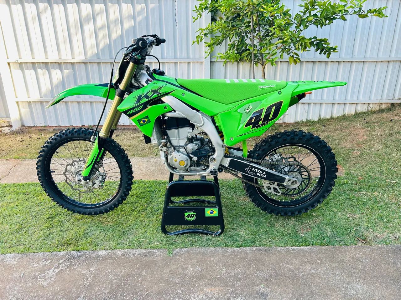 Motos Kawasaki KX no Brasil