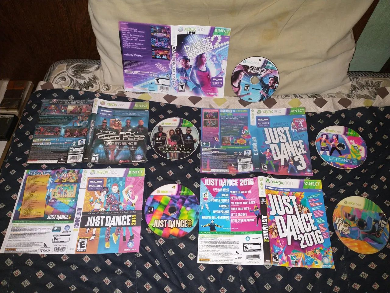 Just Dance 3 2014 2016 Central 2 Black Eyed Peas X360 LT
