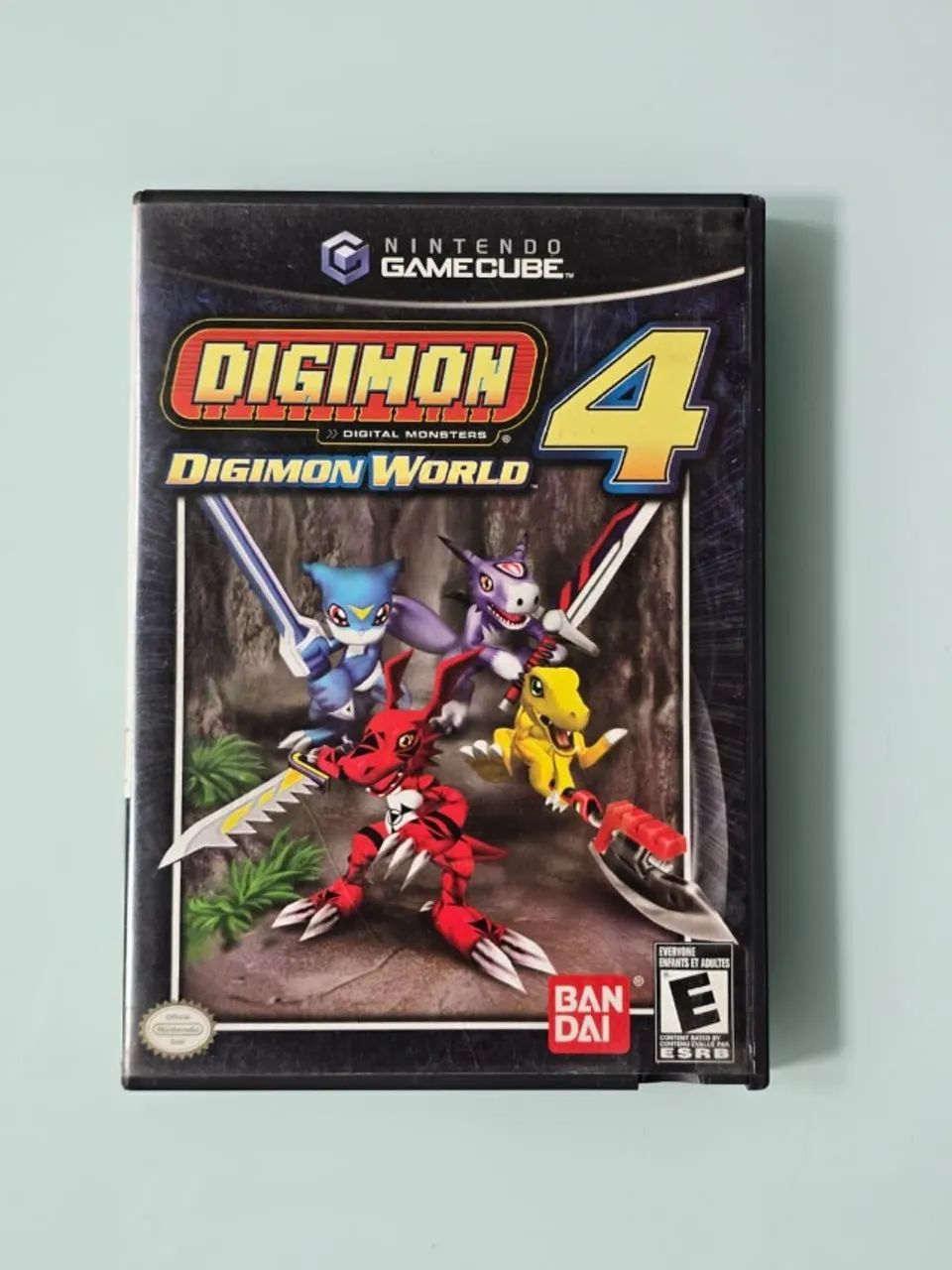 Jogo Digimon World 4 Gamecube (com defeito)