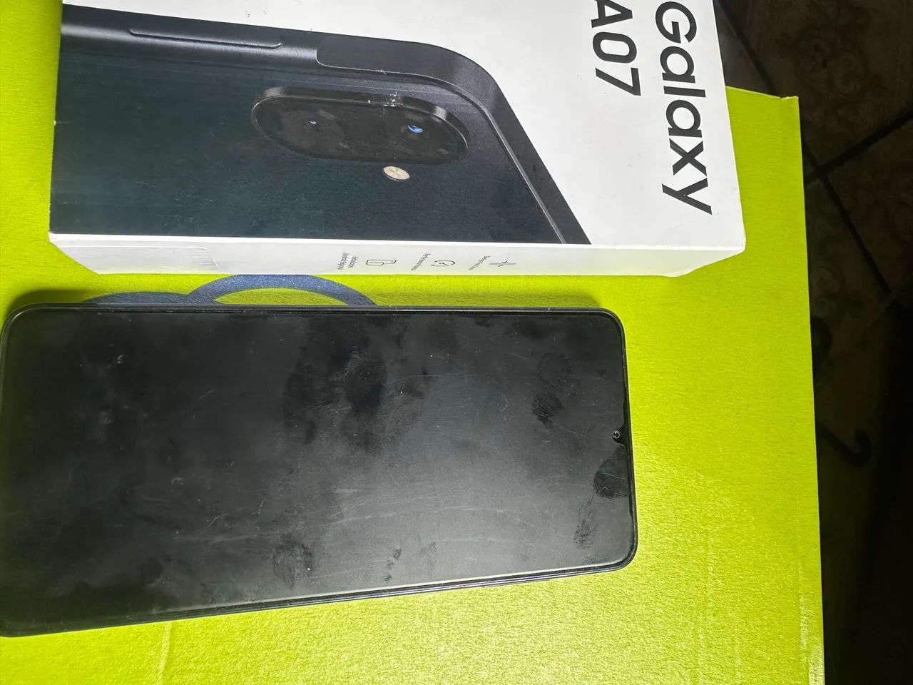Celular Samsung A07  sete mês de uso t - Foto 3