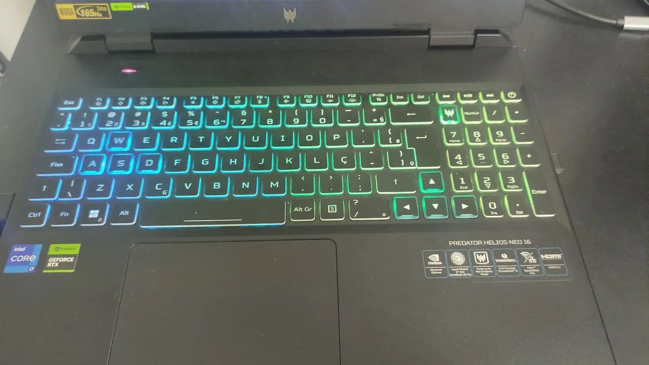Notebook gamer acer Predator helios neo 16 