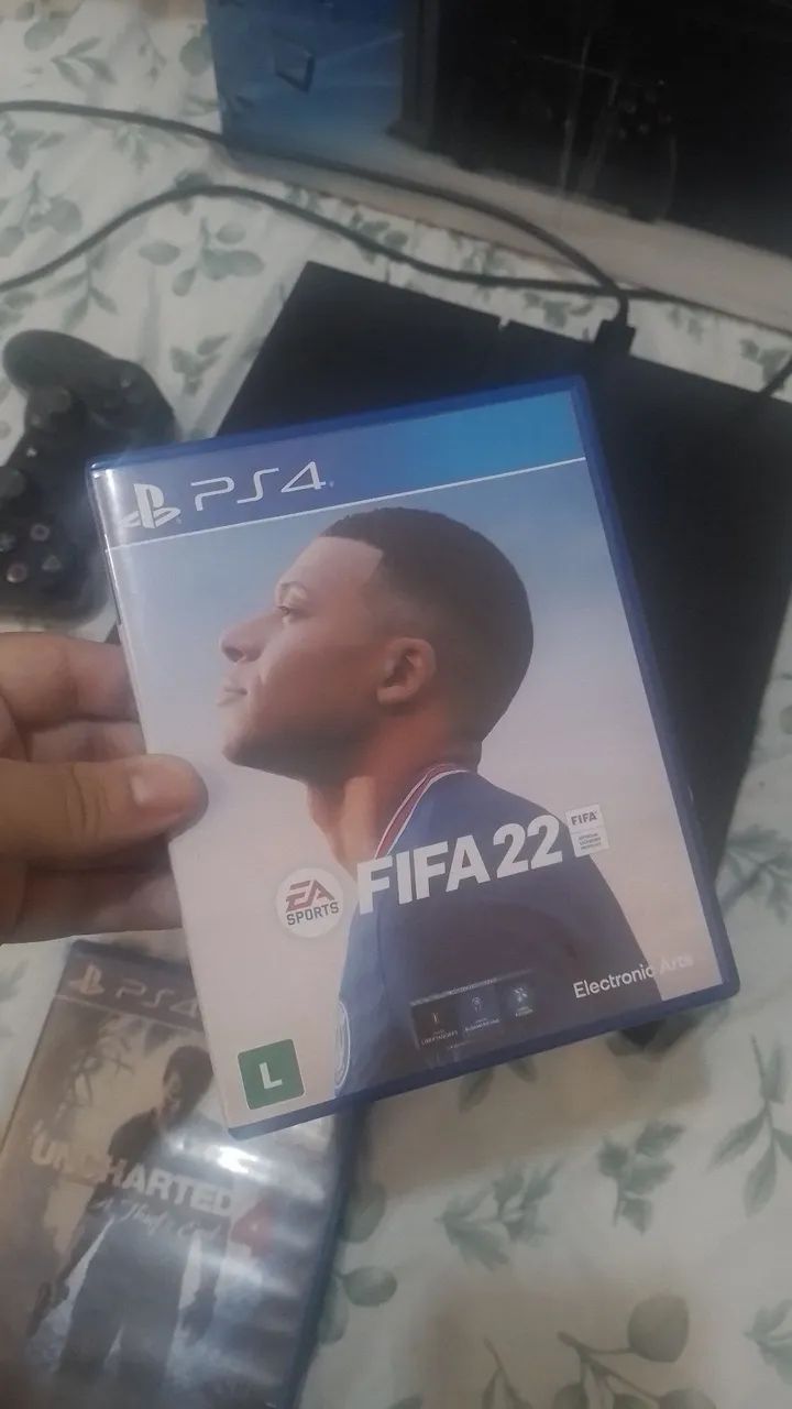 Ps4 funcionando perfeitamente com 4 controles - Foto 4