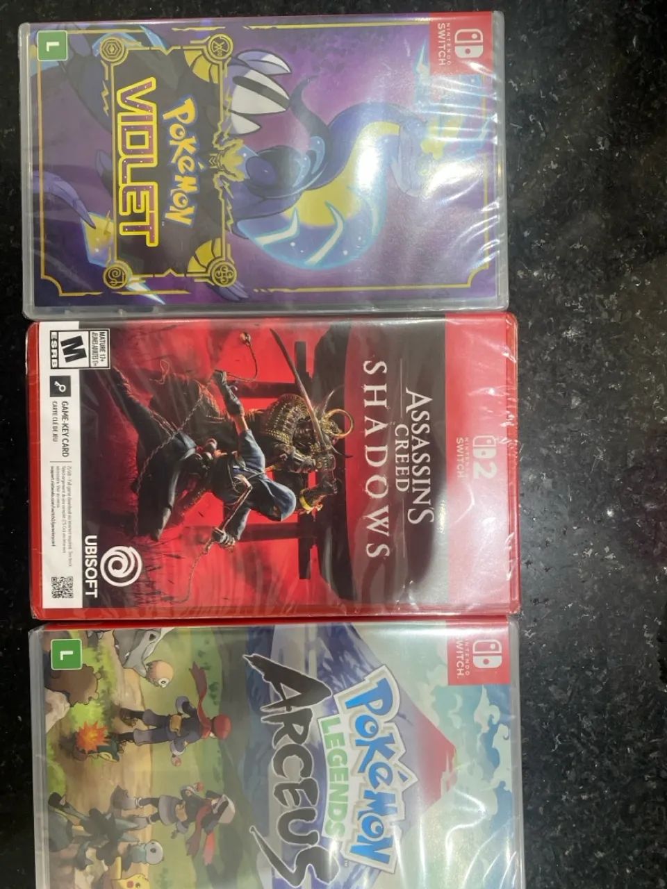 Jogos de Nintendo switch 
