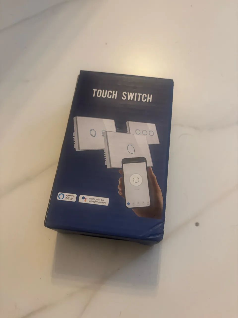 Interruptor inteligente Wi-Fi touch com 3 teclas