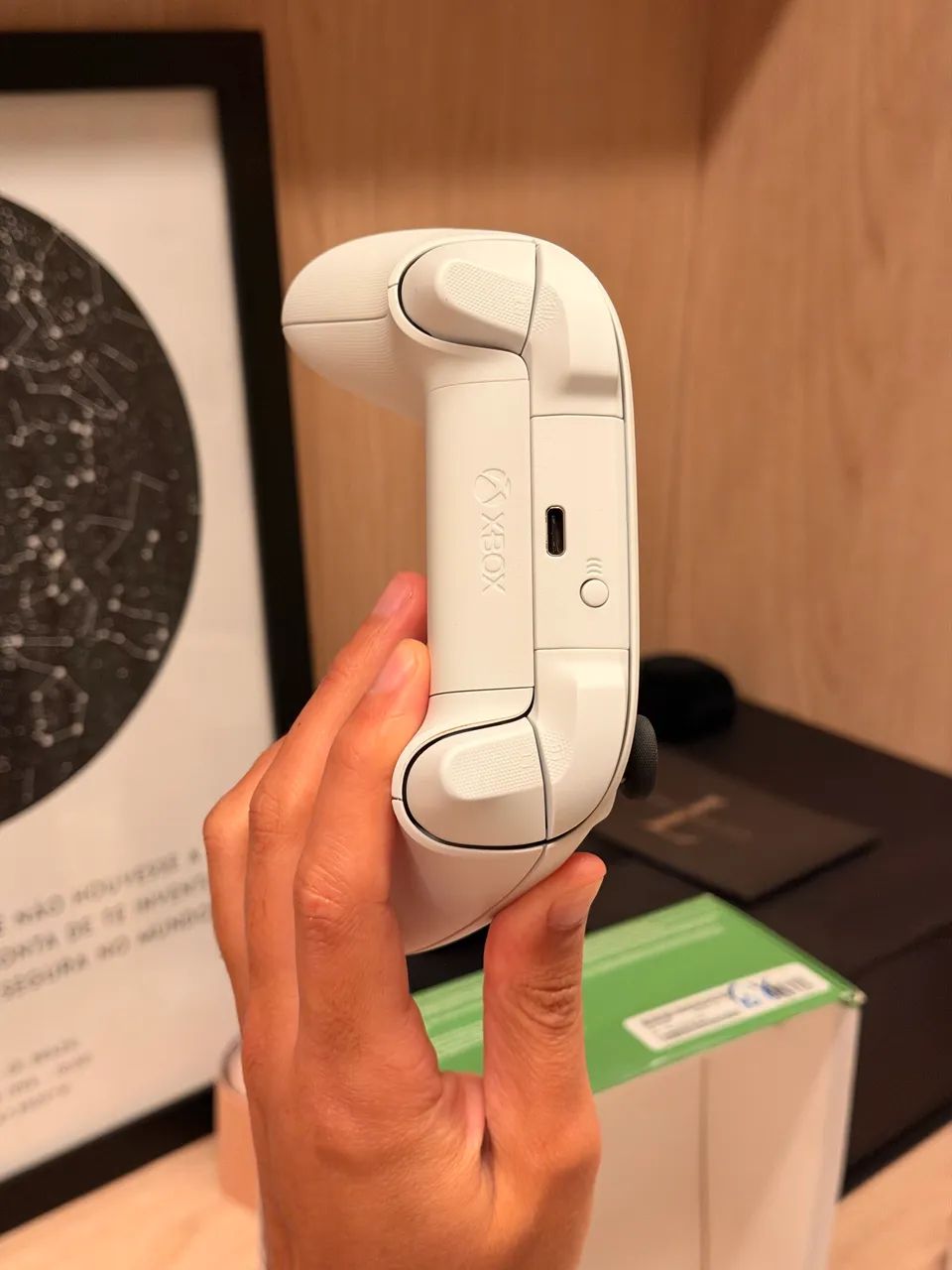 Controle Sem Fio Xbox Robot White - Foto 5