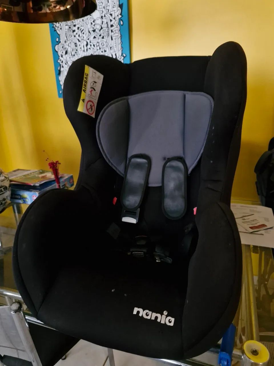 Cadeirinha/bebê conforto para automóvel - Nania 0kg a 24kg - Foto 4