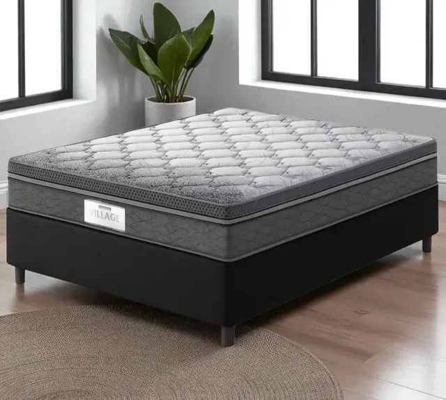 Cama Casal Completa D28 - Altura 61cm - Firmeza e Conforto
