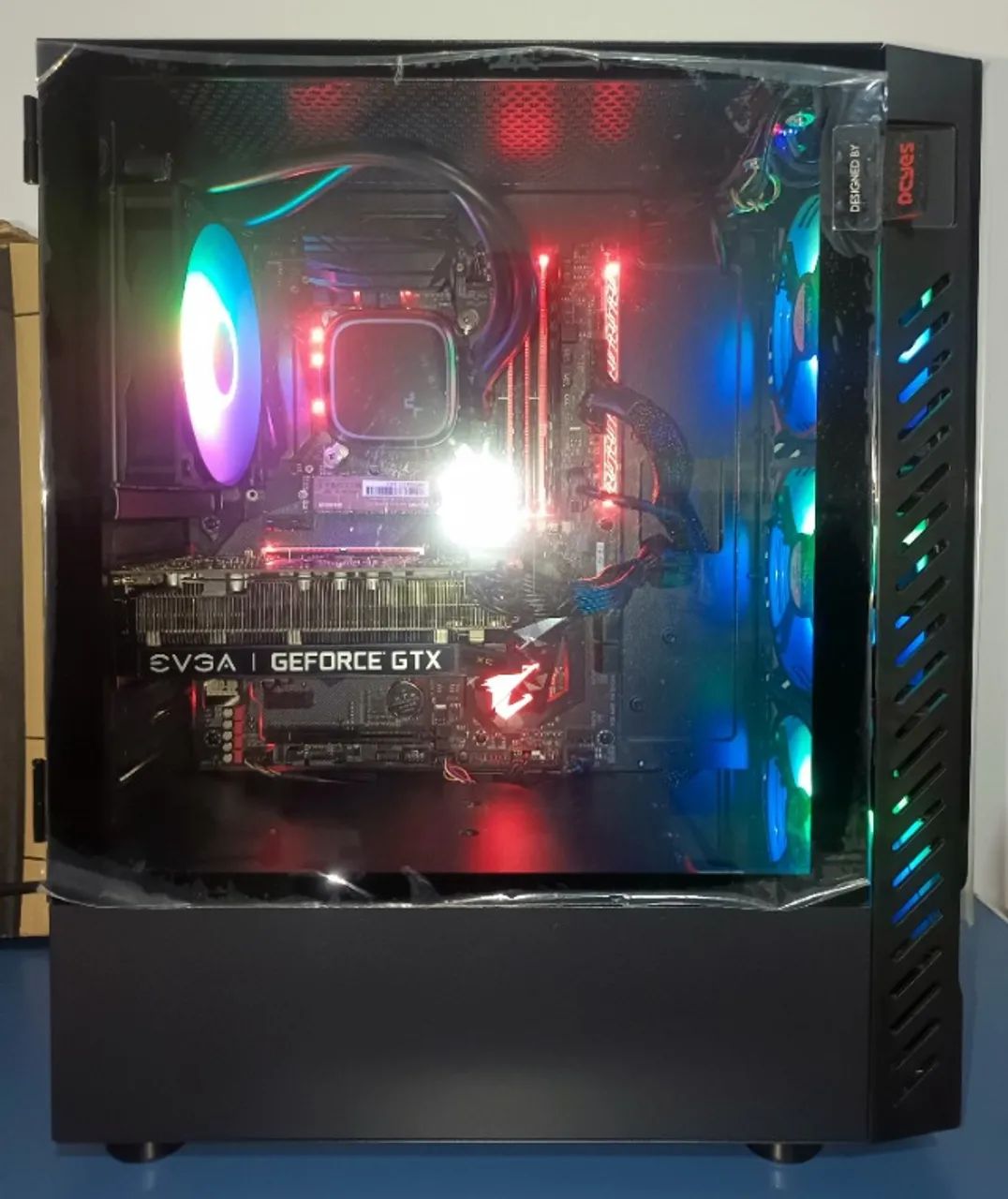Cpu Gamer i7 9700K 16Gb de Ram Ddr4 + Gtx 1660 06Gb Gddr6 na Cx