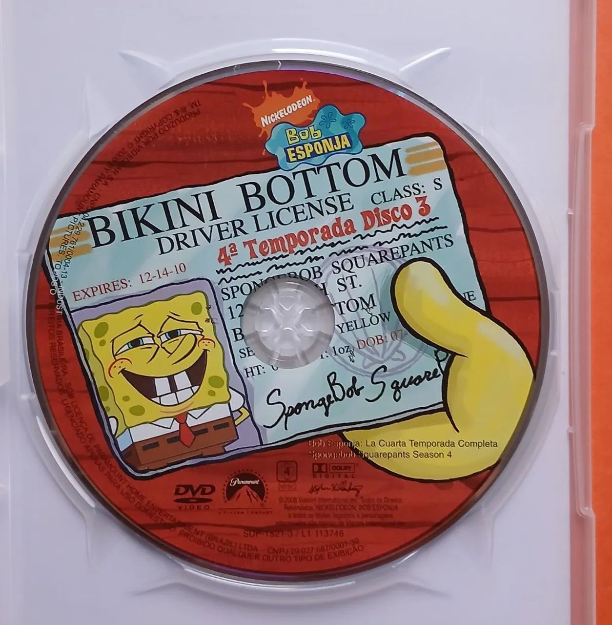 Dvd Bob Esponja 4a. Temporada  - Foto 5