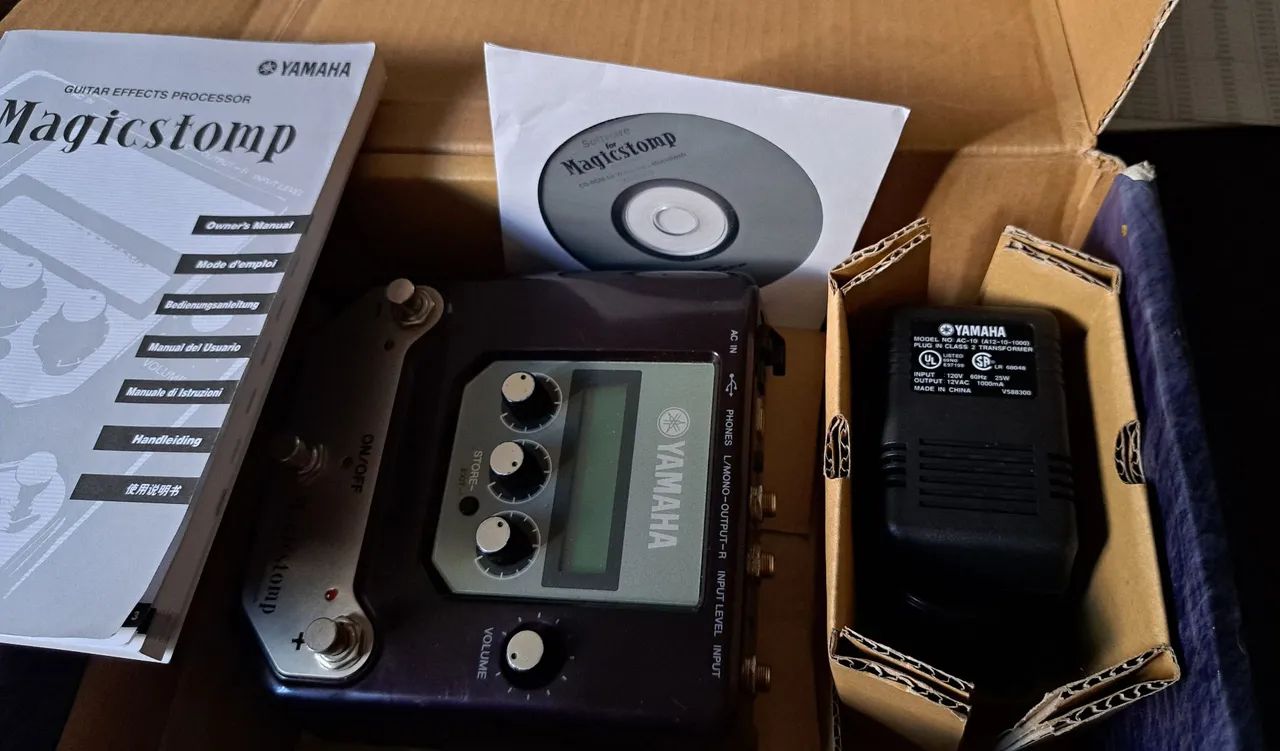 ギター YAMAHA magic stomp v2.10 Pedal Yamaha Magicstomp Guitar Magic Stomp Spx - Instrumentos