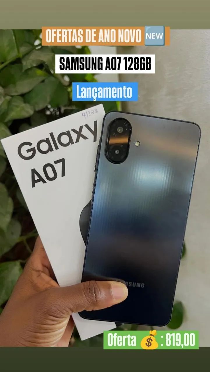 a07 Samsung novo 