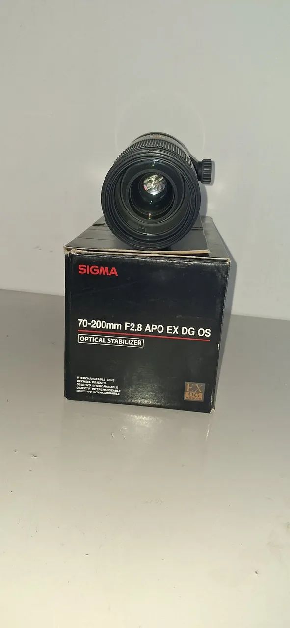 Lente Sigma 70-200mm f2.8 APO EX DG OS HSM - Acessórios para