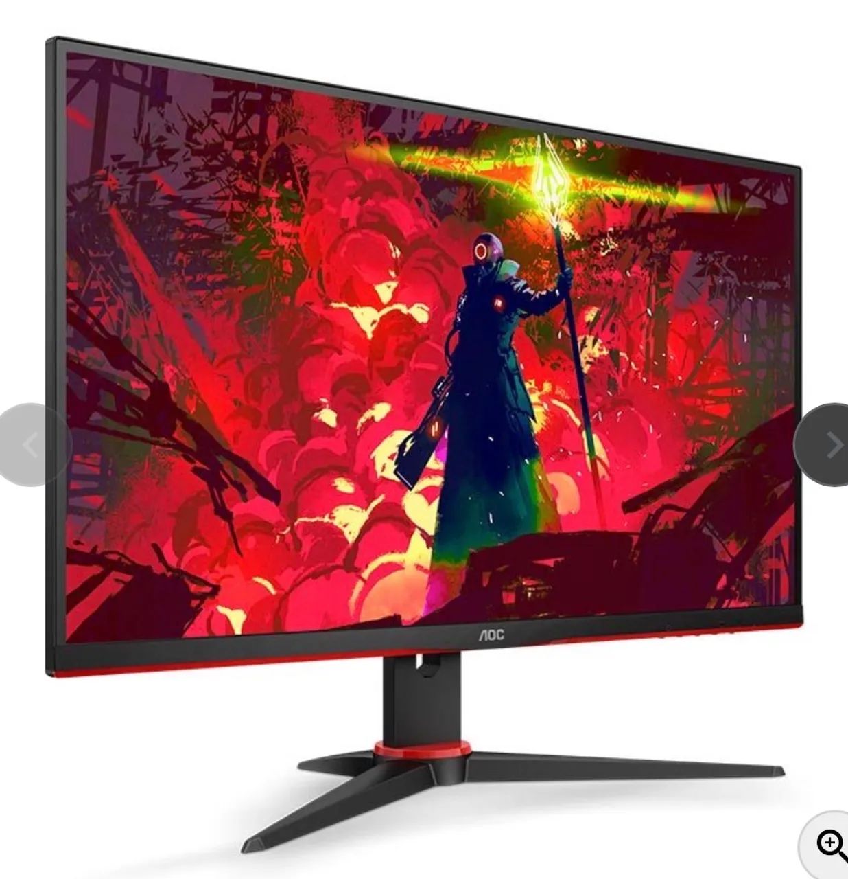 Monitor AOC SPEED ips 24 polegadas 75hz - Foto 2