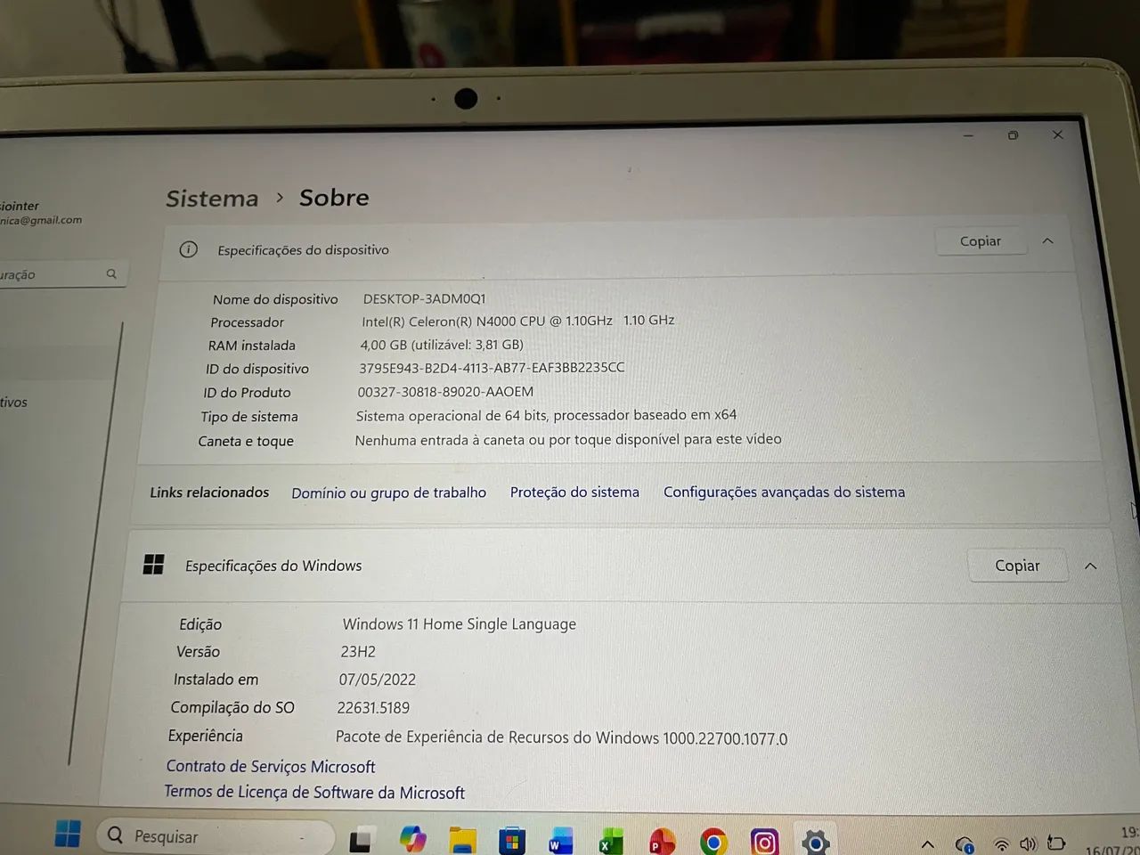 Notebook Samsung  - Foto 3